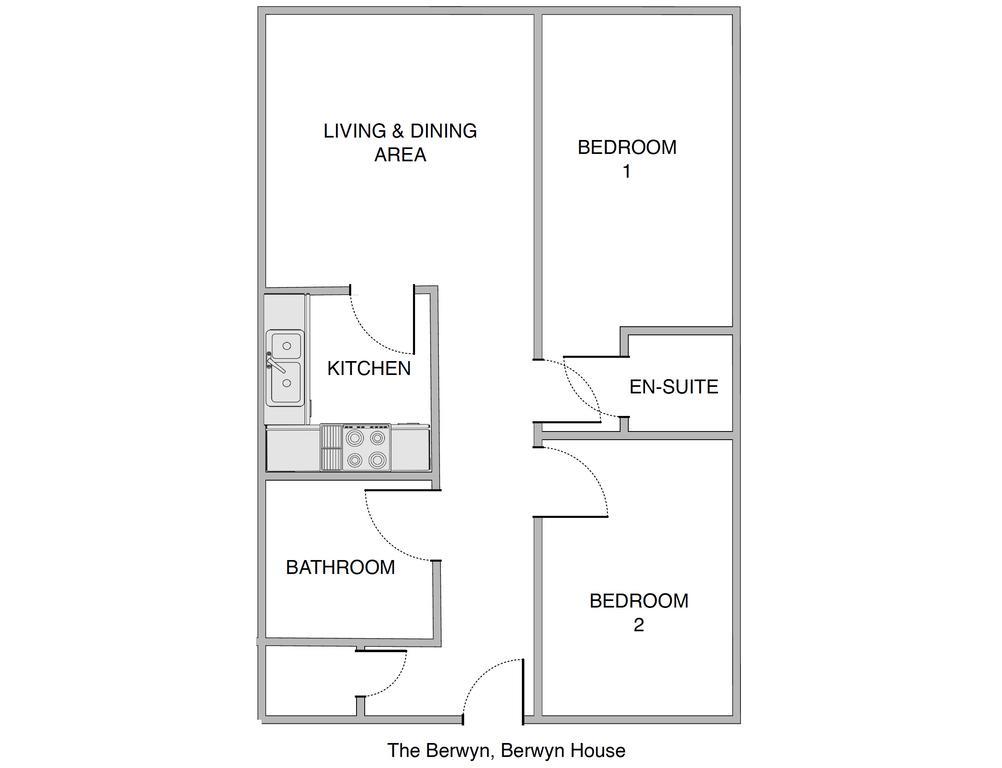 The Berwyn - Berwyn House Apartment Wrexham Exterior photo